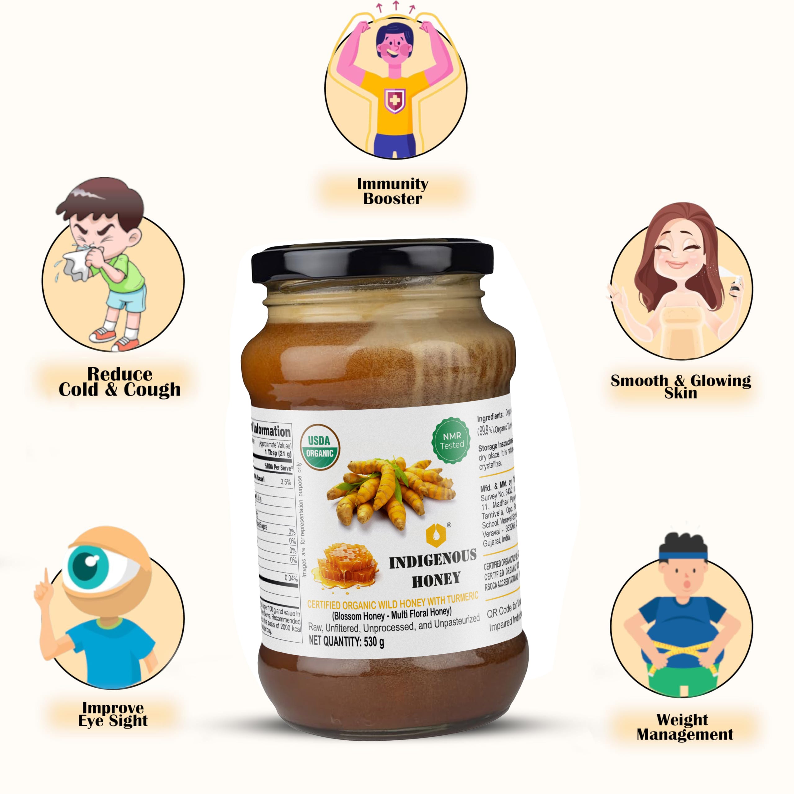 Benefit of Infused Turmeric Honey