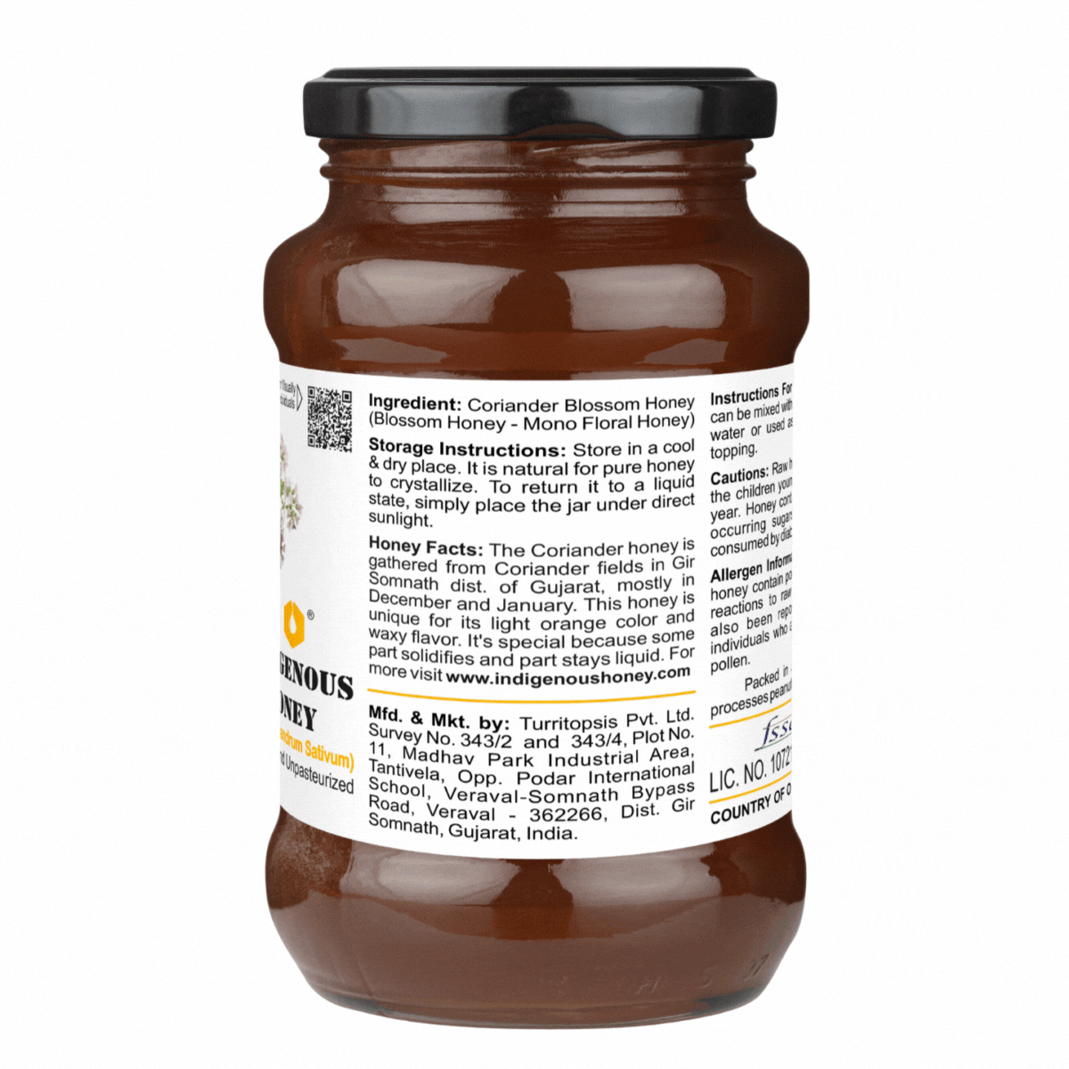 GIF coriander honey