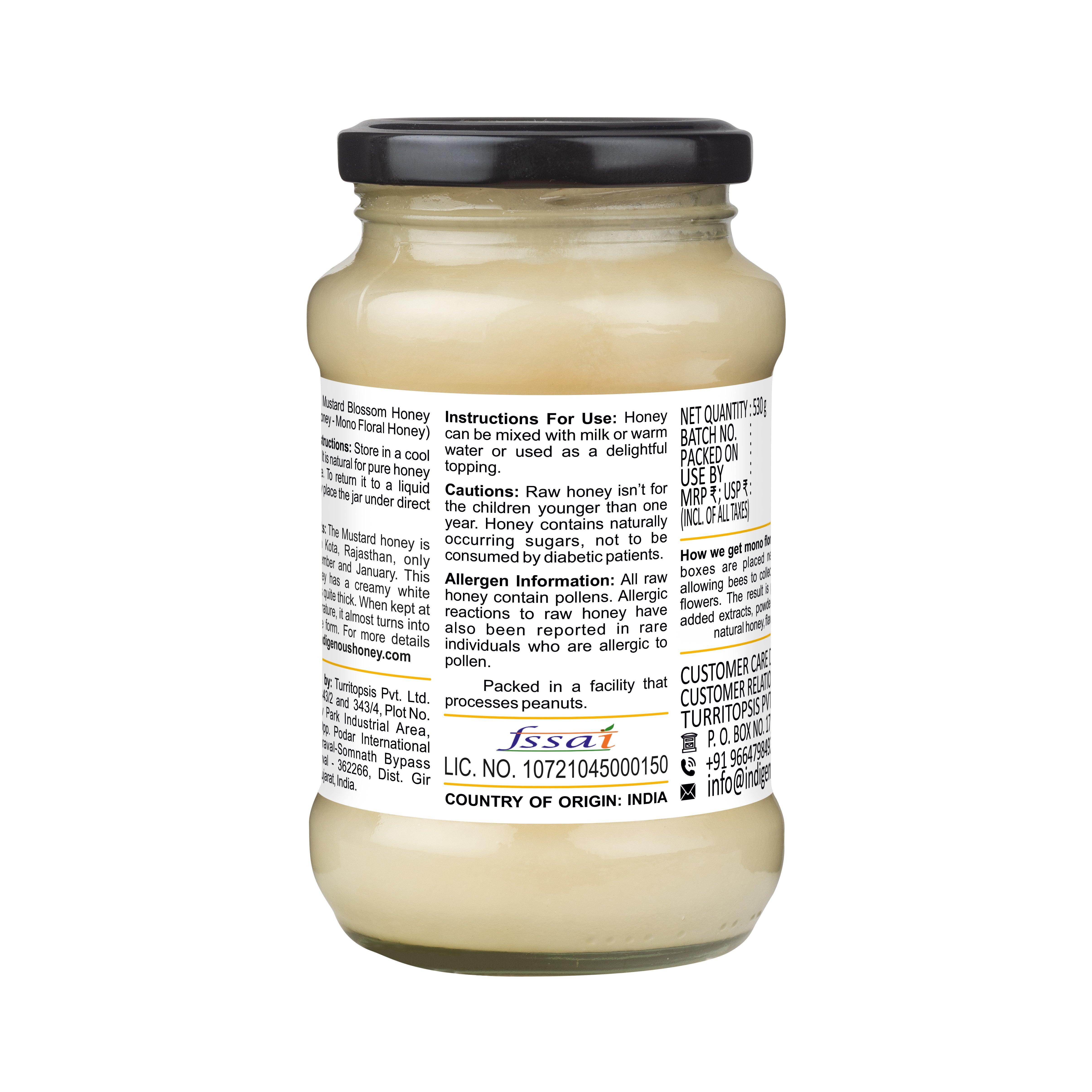 Honey Crystallized Mustard
