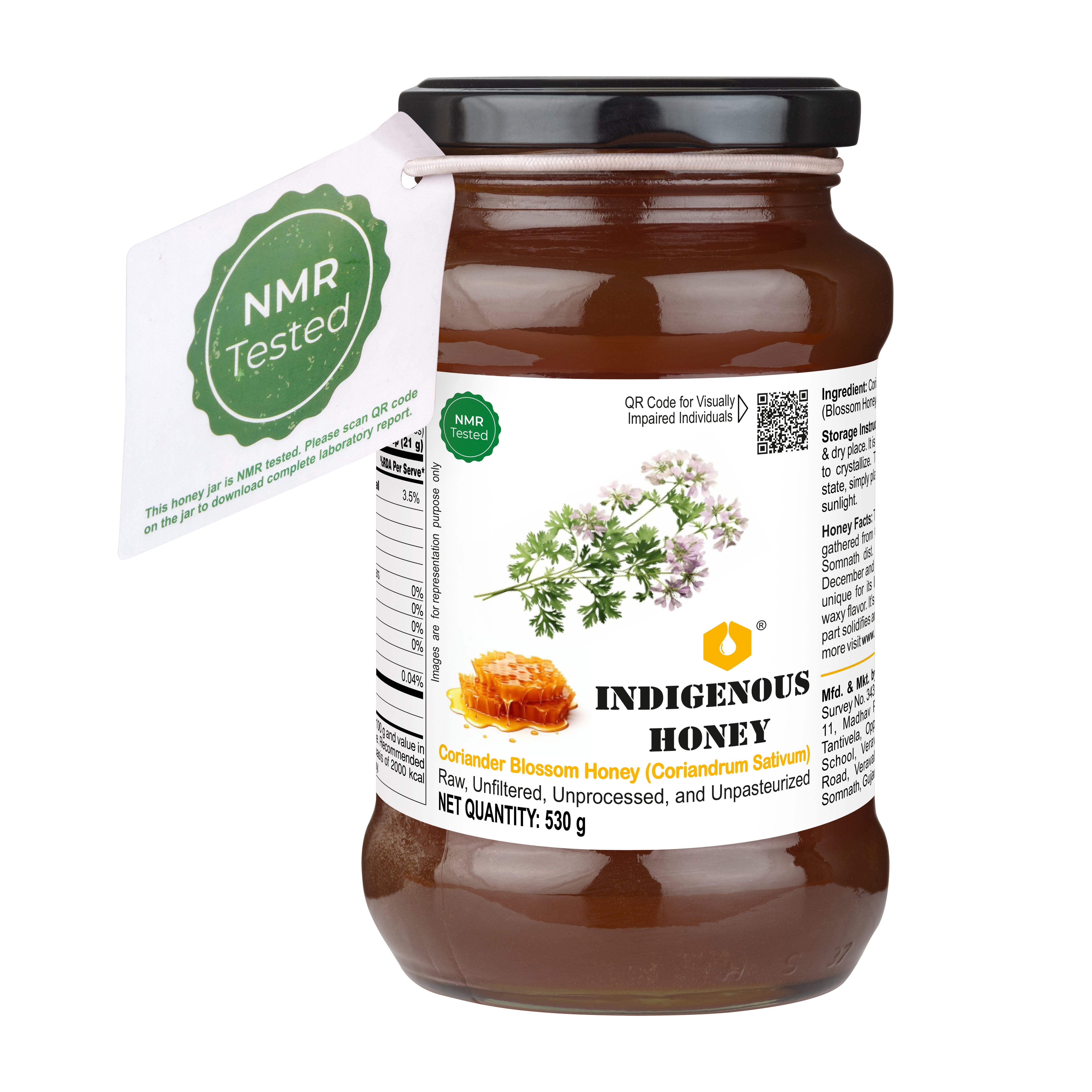 NMR Tested Honey Coriander