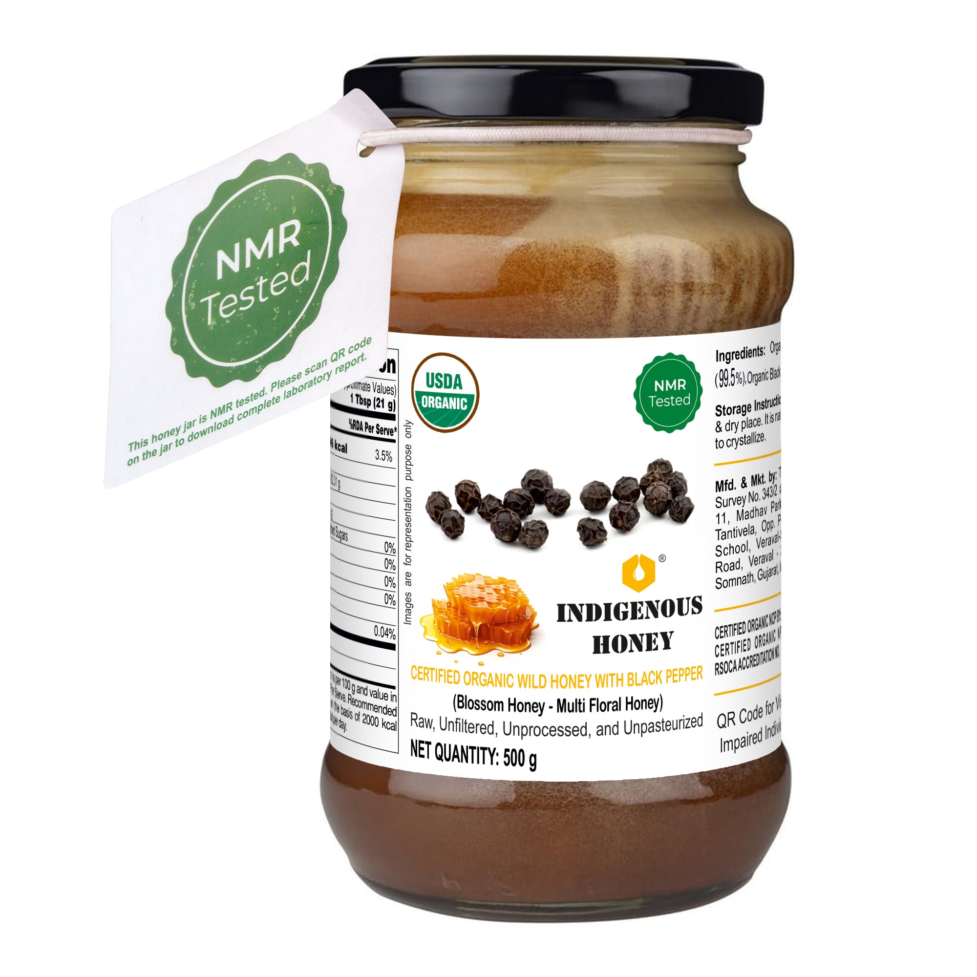 Natural Blackpepper Honey
