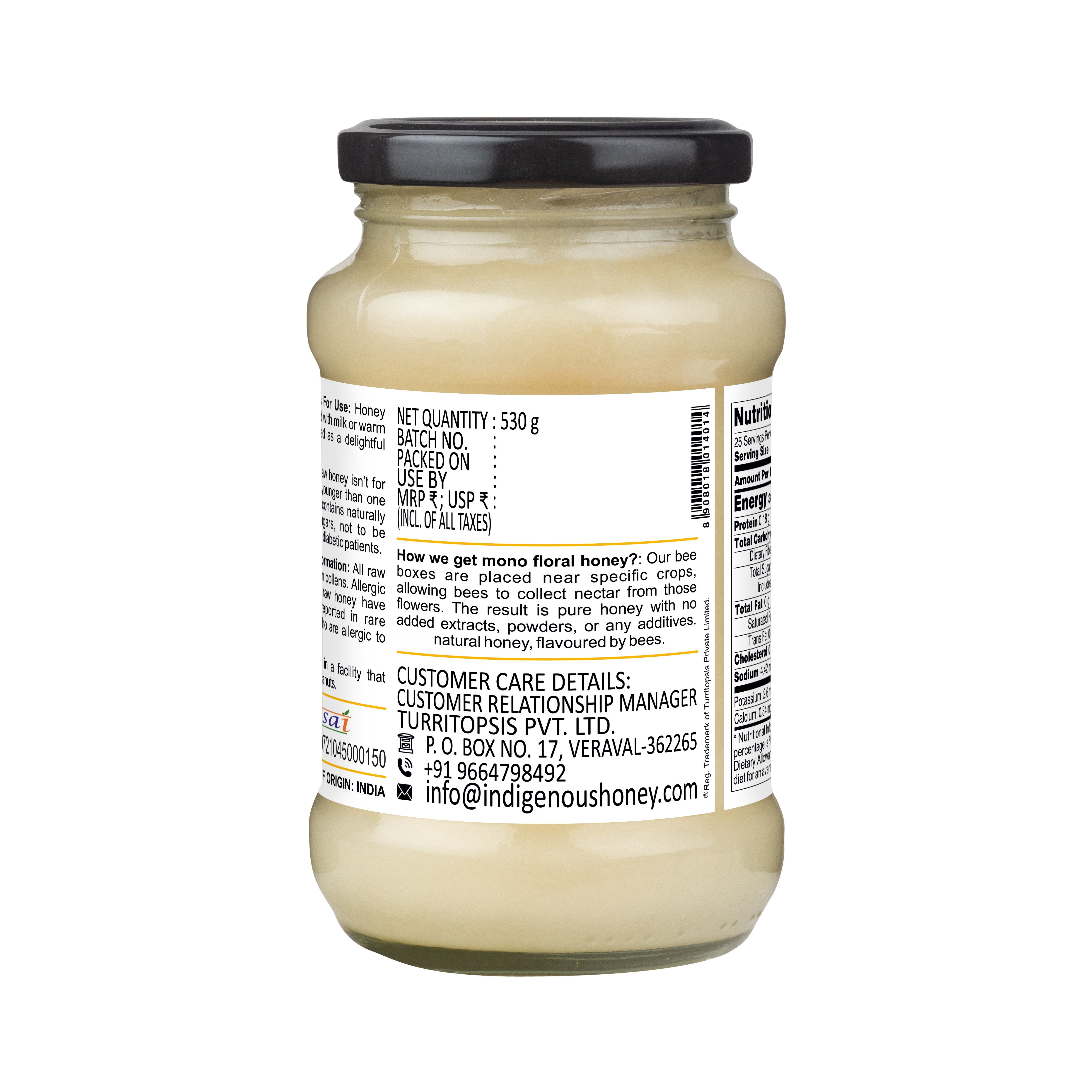 Natural Honey Crystallized