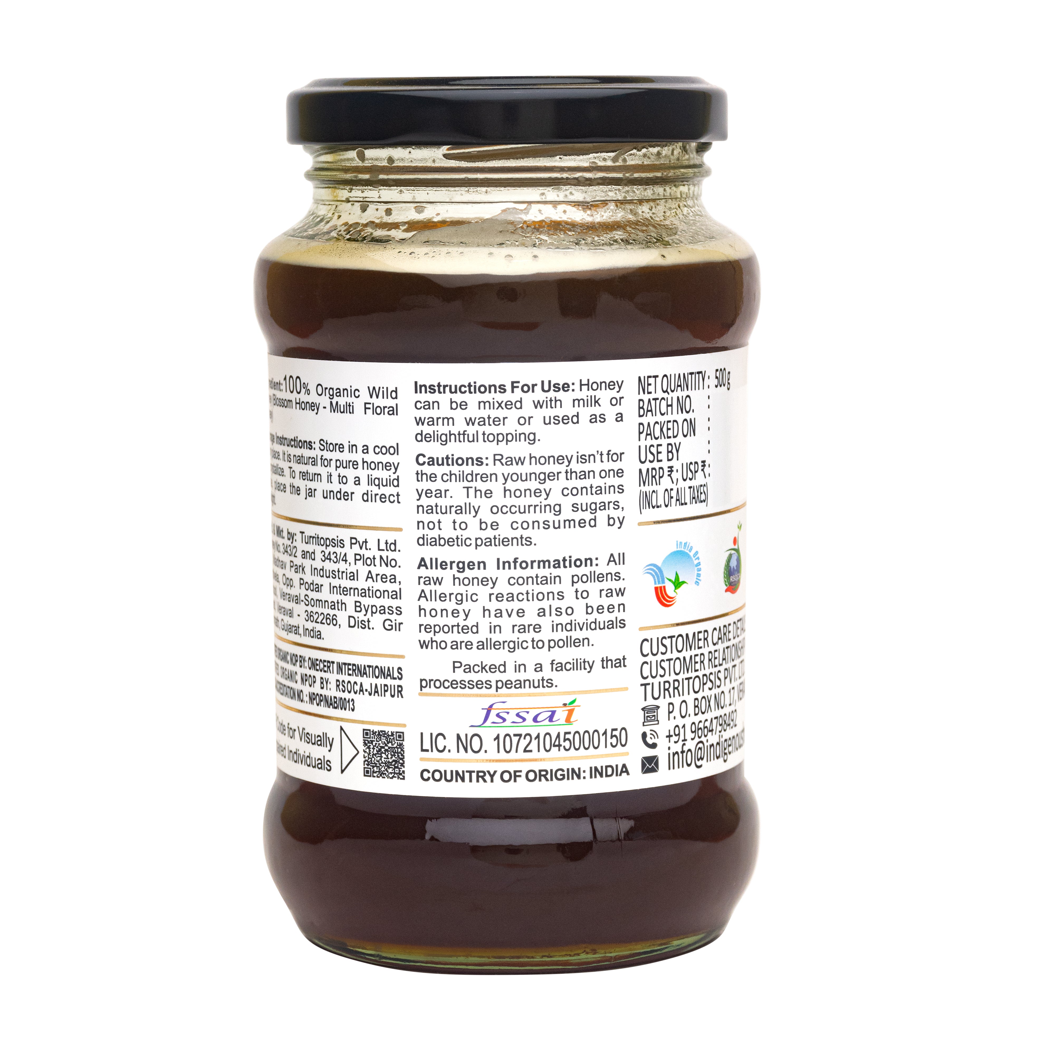 natural organic wild honey