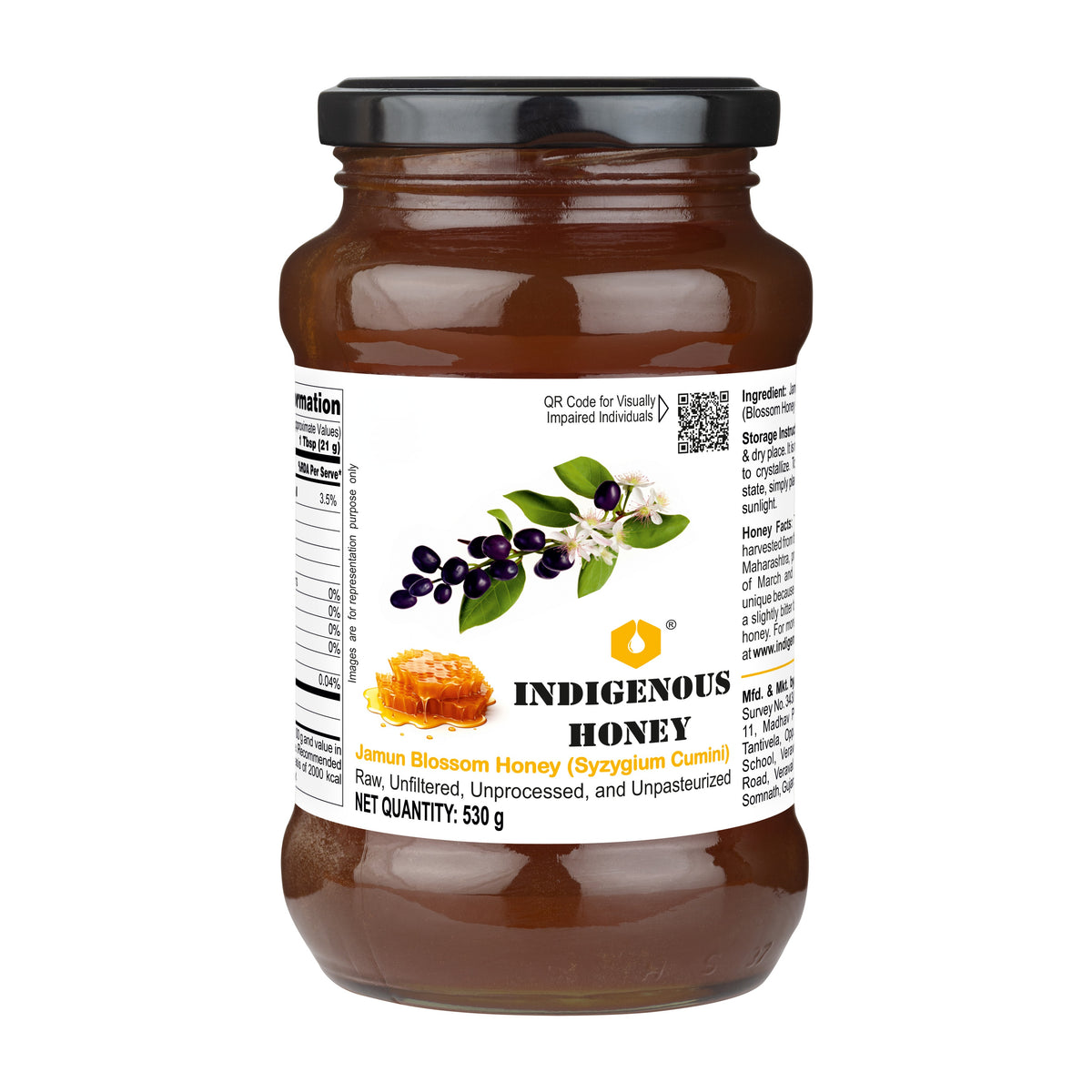 Raw_Natural Jamun_Blossom_Honey