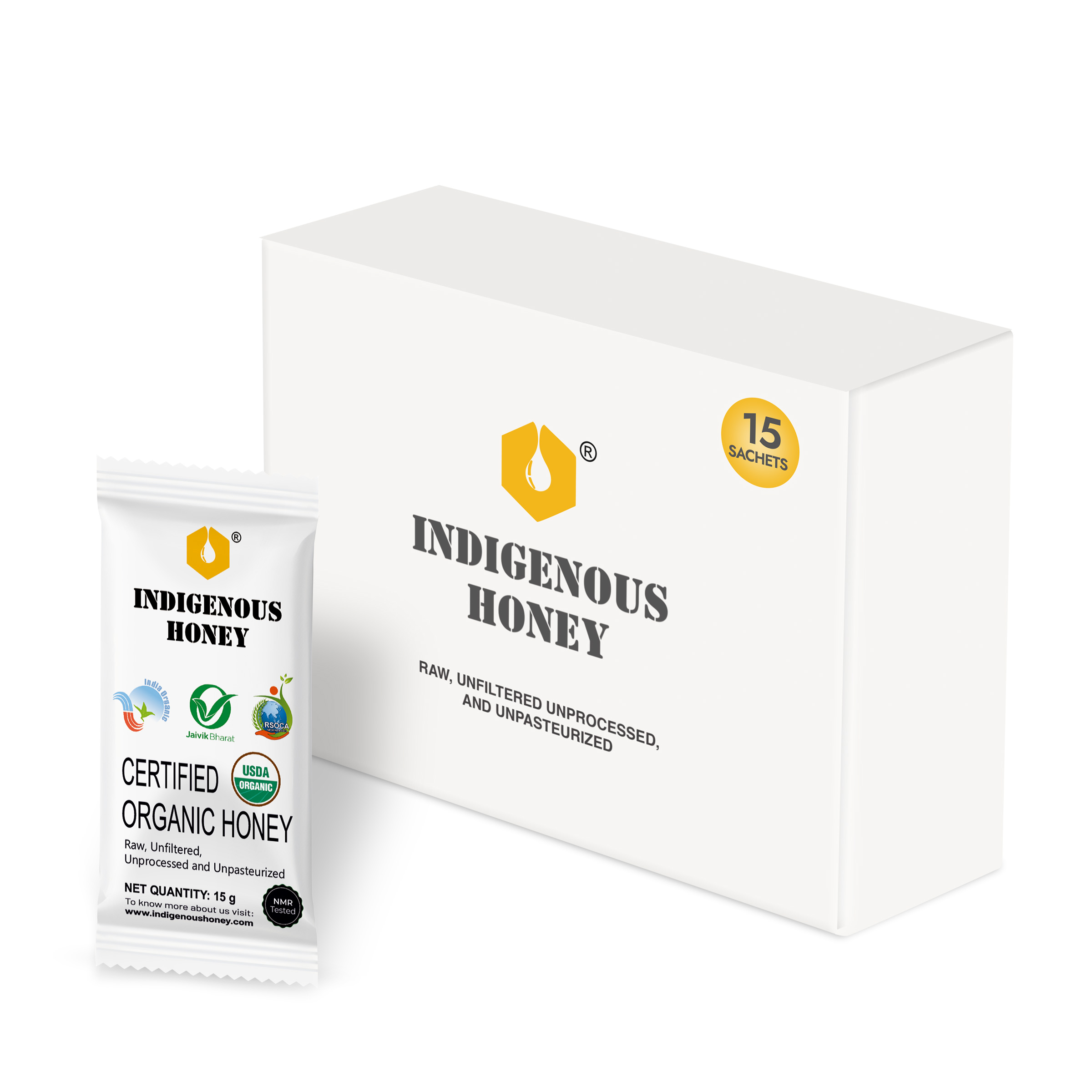 USDA organic wild blossom honey