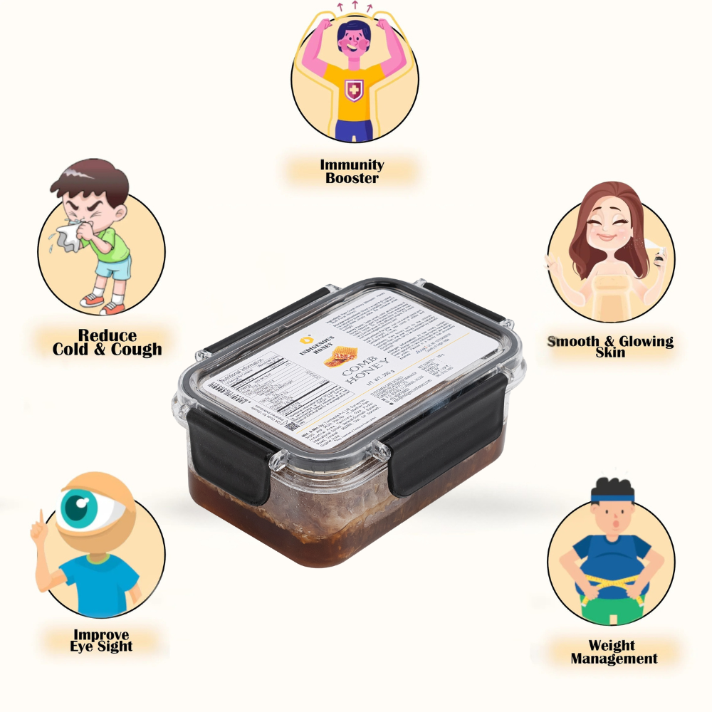 unprocess raw comb honey