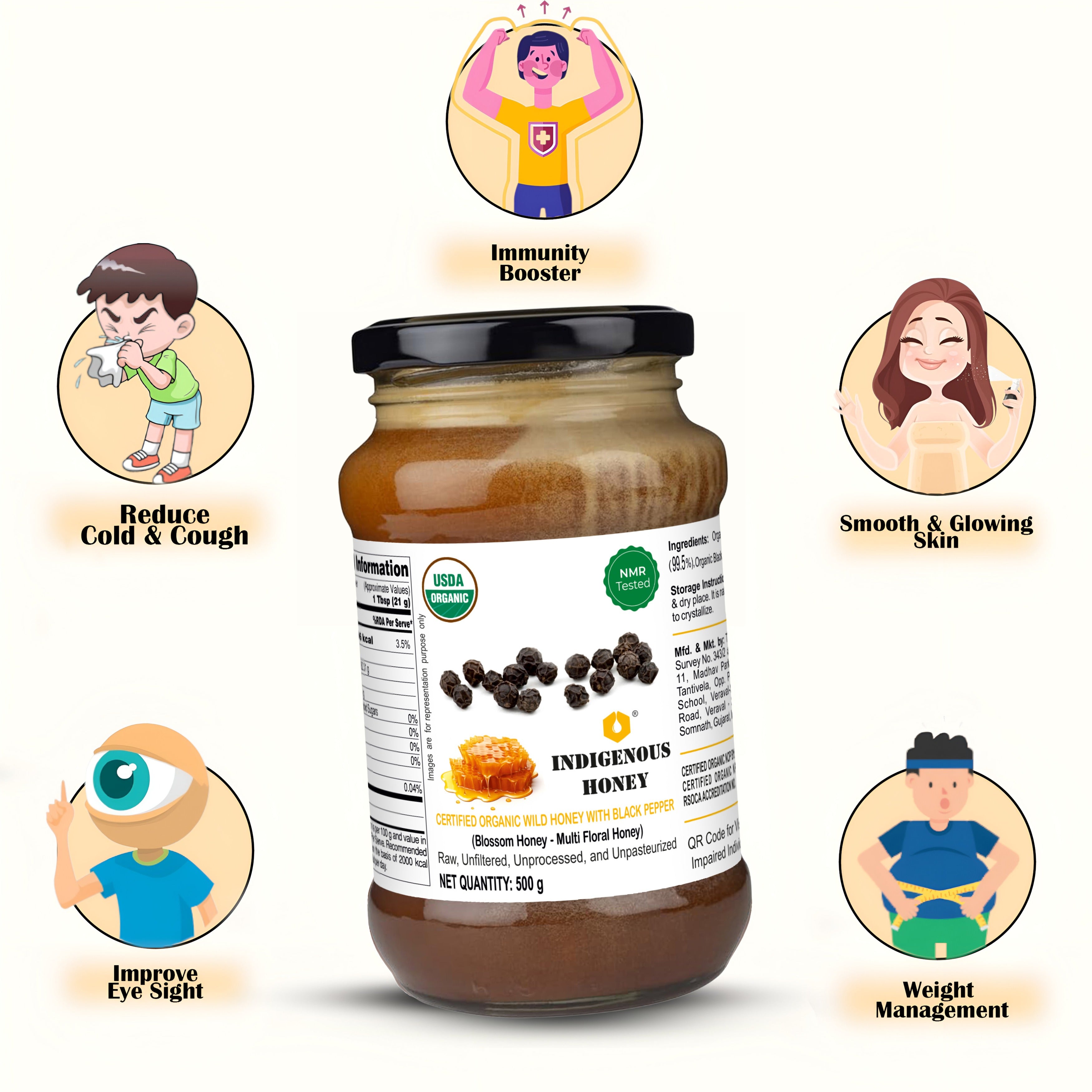 Benefit of Infused BlackPepper Honey