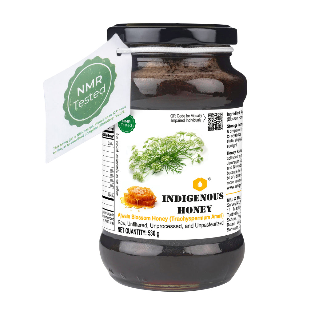 NMR Tested Ajwain Blossom Honey
