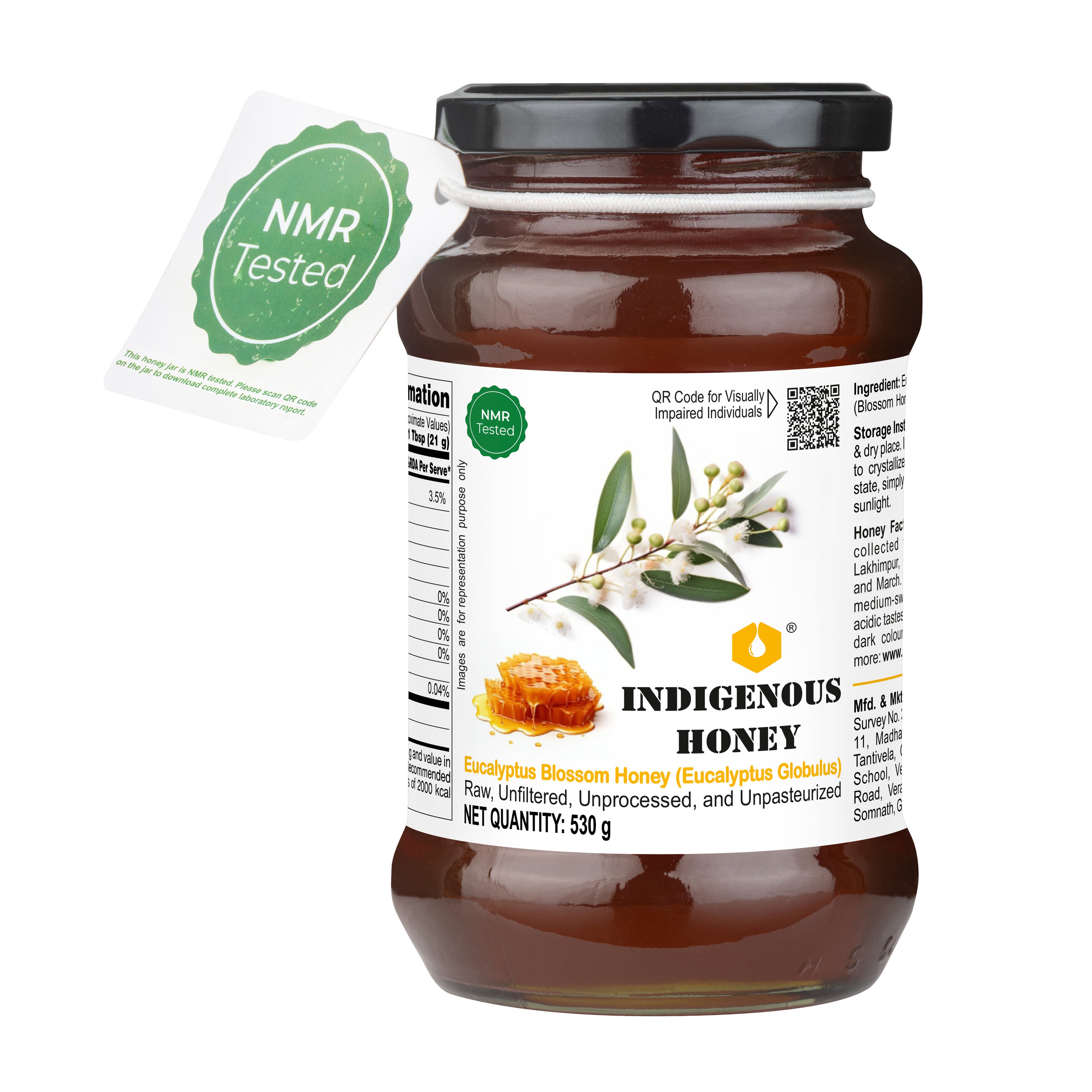 NMR Tested Eucalyptus Honey