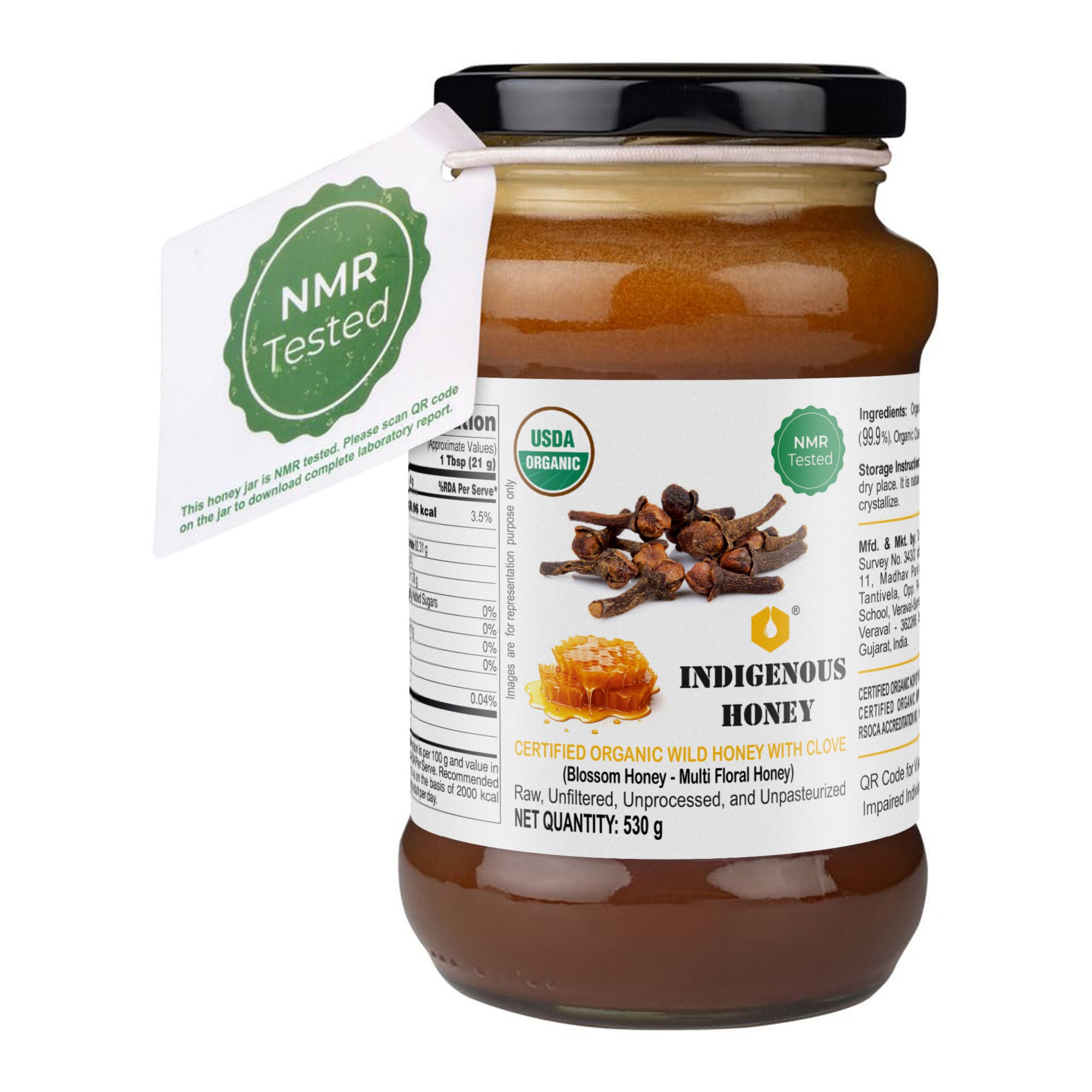 NMR Tested Honey with Clove