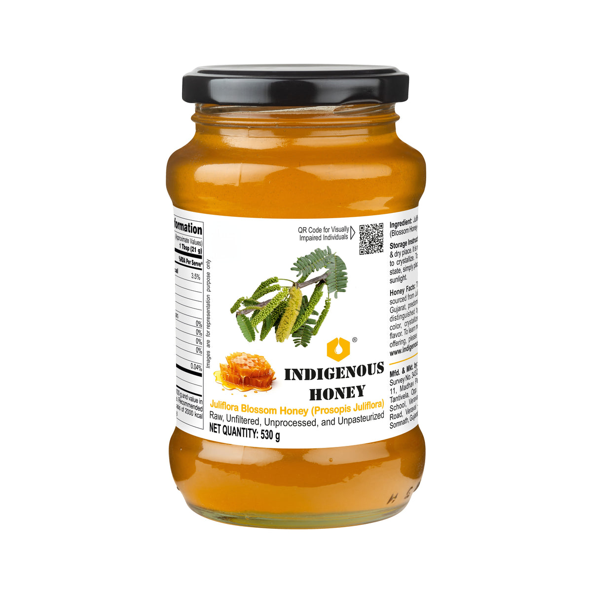 Raw Pure Juliflora_Blossom Honey